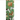 Patterned fabric with dog illustrations on a green background