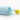 Close-up of the Birthday Candle Dog Toy showing the built-in squeaker and crinkle paper inside.