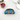 Blue acrylic hair clip with smiling Corgi dog design, 3.34 inches long