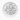 White plate with black line drawings of dogs on a white background
