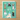 Card with illustrations of dogs wearing party hats and the text 'Let's Paw-ty!' on a green background.