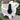 Dog Garden Decor, Ceramic Dog Planter, Spotted Dog Shaped Planter