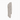 A small sculptural ceramic vase with an organic, abstract shape, shown from a side profile on a clean white background.