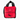 Red and black bag with 'Chewtulemon Athletics' branding on a white background