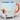 Mug with a dachshund design on a light blue background