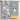 Set of 2 dog-themed kitchen towels, one solid gray with floral dog pattern, and one with yellow trim, featuring a dog illustration and the words “Whoever spoke of love at first sight was talking about a dog.”