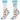 Dog Walking Socks with playful running dog pattern