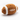 Football Plush Dog Toy resting on a white background, perfect for a game day celebration.