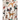 Zipper with dog-themed fabric featuring various dog illustrations on a white background.