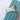 Bone-shaped sign with 'I licked the spoon' text on a blue mat with wavy pattern