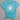 Blue t-shirt with white paw print and text on a white background