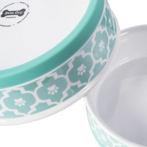 Dog Bowl With Paw Prints
