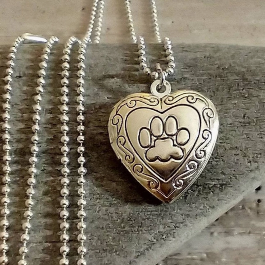 Paw Print Locket – Puppy Love Gifts Shop