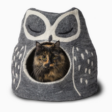 Load image into Gallery viewer, Owl Pet Cave For Cats And Dogs