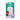 A package of 'npw nail stickers' featuring a variety of colorful cartoon sea creatures and characters on a white backing sheet, presented in a bright green and pink retail box with a hand graphic showing how it looks on a fingernail.