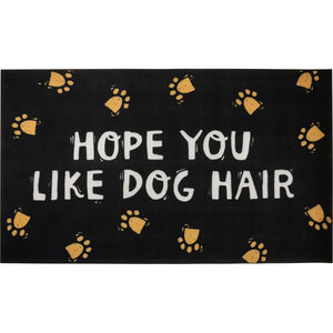 Dog Themed Home Decor, Hope You Like Dog Hair Floor Mat