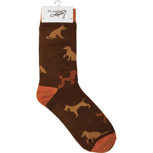 Ladies Socks With Dogs On Them