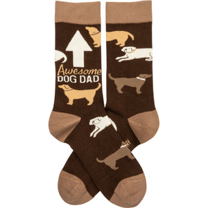 Dog Dad Gifts, Awesome Dog Dad Socks For Men