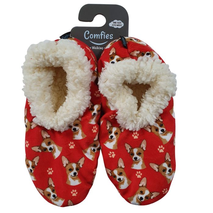 Puppy Dog Slippers, Slippers With Dogs On Them, Chihuahua Dog Slippers