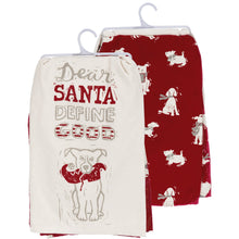 Load image into Gallery viewer, Dog Themed Christmas Gifts, Dog Christmas Towels