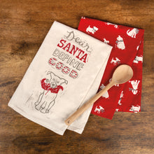 Load image into Gallery viewer, Christmas Gifts For Dog Lovers, Dear Santa Define Good  Christmas Dog Kitchen Towels