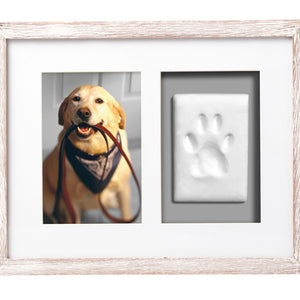 Gifts for Dog Lovers, Dog Imprint Kit, Dog Frame And Paw Print Impression Kit