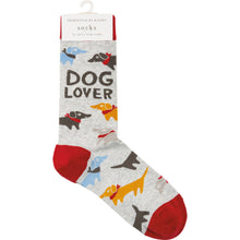 Load image into Gallery viewer, Dog Print Socks For Adults Who Love Dogs