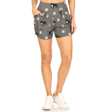 Load image into Gallery viewer, Dog Print Shorts For Women