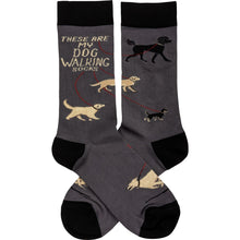Load image into Gallery viewer, These Are My Dog Walking Socks Adult Socks