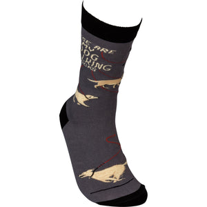 Socks With Dogs On Them, These Are My dog Walking Socks
