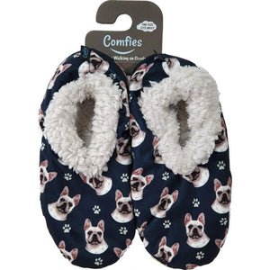 Dog Slippers For Humans, Frenchie Slippers, French Bulldog Slippers