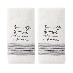 Dog Hand Towel, Furever Friends Towel