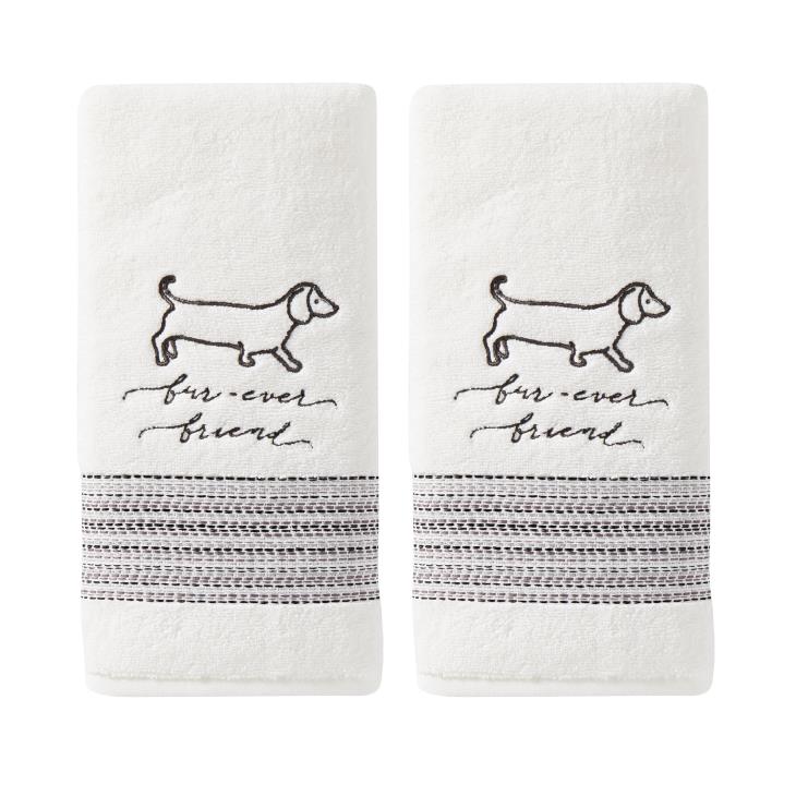 Dog Hand Towel, Furever Friends Towel