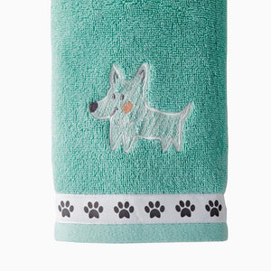 Happy Dog Hand Towel (Set of 2)