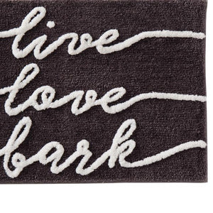 Live Love Bark Dog Themed Rug