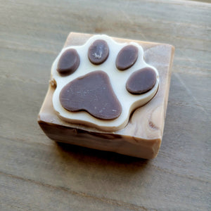 Paw Print Shaped Soap For Humans