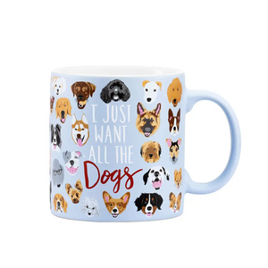Dog Print Coffee Mug