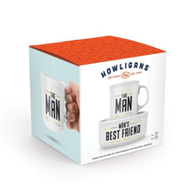 Load image into Gallery viewer, Dog Themed Gifts For Him, The Man And Man&#39;s Best Friend  Mug And Bowl Set