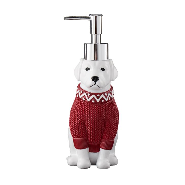 Christmas Gifts For Dog Lovers, Christmas Dog Soap Dispenser