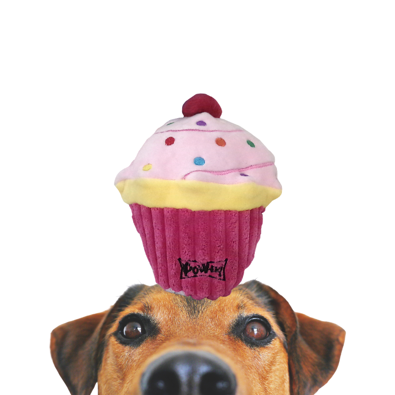 Cupcake dog toy best sale