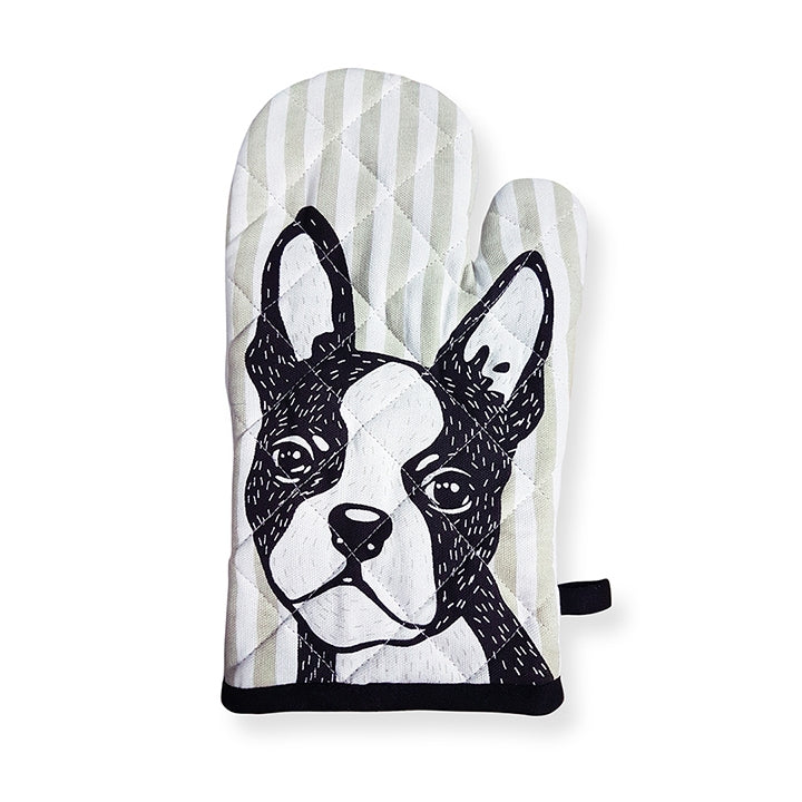 Dog Themed gifts, Boston Terrier Oven Mitt