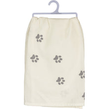 Load image into Gallery viewer, Dog Tea Towels With Paw Print