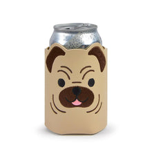 Load image into Gallery viewer, Novelty Gifts For Dog Lovers, Pug Coozie